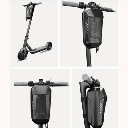 Electric Scooter Handlebar Bag Front Storage 2L Large Capacity – Portable Waterproof Handlebar Pouch for Phone, Wallet & Essentials