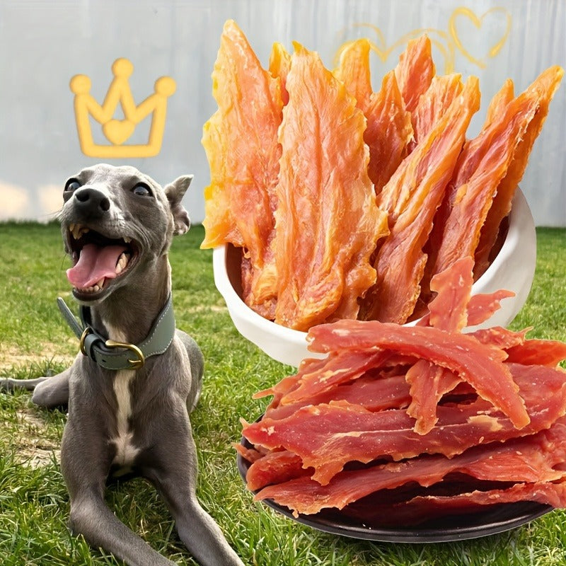 Air-Dried Dog Treats Chicken & Duck Breast Sticks – Single Ingredient Grain Free High Protein Dog Chews, Natural Jerky Snacks for Dogs