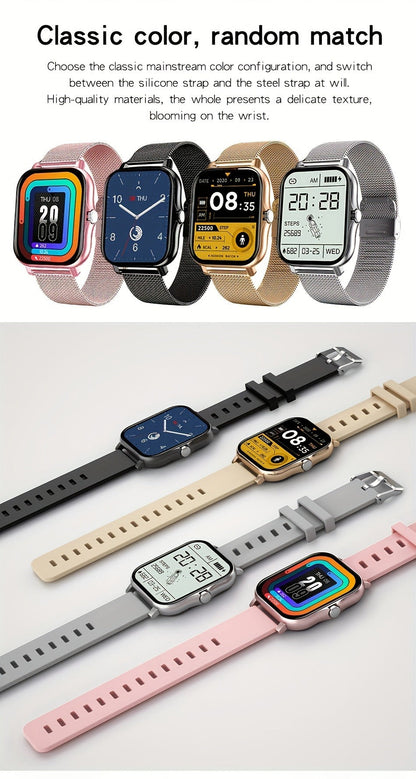 Smartwatch Bluetooth Calling with 1.83" Full Touch Screen, Multiple Sport Modes, Music Control & Sedentary Reminder – Fitness Tracker