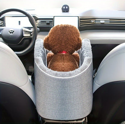 Pet Travel Bag & Car Seat for Small Medium Dogs Cats – Portable Polyester Carrier with Secure Buckle Closure