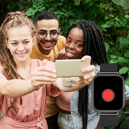 Smartwatch with Calling, Heart Rate and Sleep Displays, Sport Modes and Magnetic Charging for Daily Wear