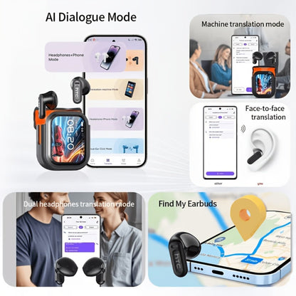 AI Translation Earphones Real-Time 134 Languages TWS Wireless Bluetooth Earbuds HTC NE20 HD for an Everyday Personal Care Routine