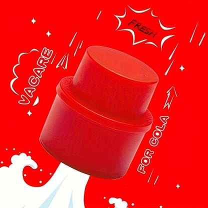 Soda Bottle Caps 3-Pack Carbonation Saver, Squeeze to Restore Bubbles & Lock in Freshness for Home Cooking, Dining and Outdoor Meals