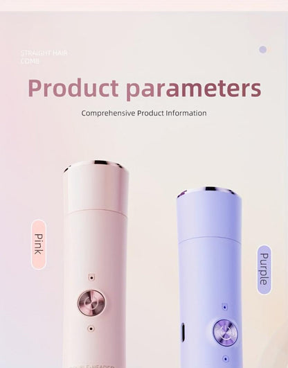 Electric Epilator for Women Double Head USB Rechargeable Hair Removal Shaver Bikini Trimmer Body Private Area Grooming Device