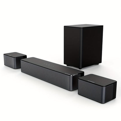 ULTIMEA Poseidon M3T 5.1 Surround Sound Bar with Wireless Subwoofer & Rear Speakers, 350W Home Theater Soundbar