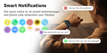 Smartwatch Alexa Built-in 1.83" HD – Wireless Calling, 100+ Sport Modes, Heart Rate, SpO2 and Sleep Readouts, Optional Woven
