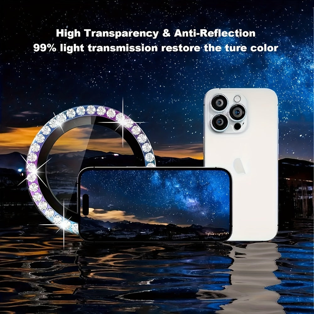 iPhone Camera Lens Protector Tempered Glass – HD Clear 99.9% Optical Clarity, Scratch Resistant, Ultra-Thin Bubble-Free Film for iPhone 16