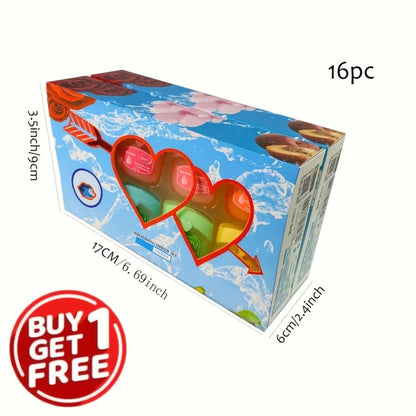 Moisturizing Lip Balm Set 16 Pcs – Glossy Hydrating Balm with Vitamin C, Glycerin & Sweet Orange, Long-Lasting Lip Care for Dry Chapped