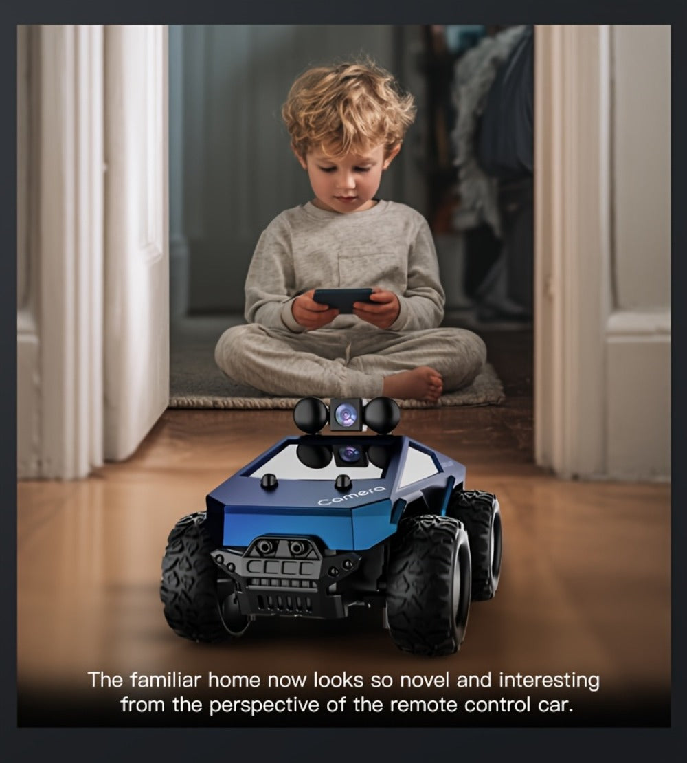 RC Off-Road Pickup Truck 1:28 Scale with 480P HD Camera, 2.4GHz App Control & Virtual Reality Function