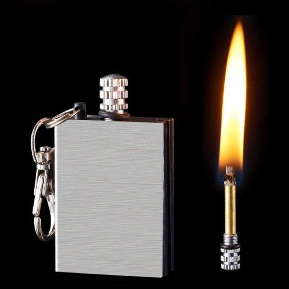 Permanent Match Lighter 20 Pack Flint Metal Reusable Fire Starter EDC Camping Survival Gear for Entryways, Bedrooms and Living Spaces