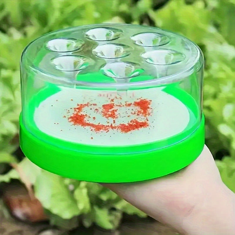 Flying Insect Trap 2 Pack – Non-Toxic Reusable Bug Catcher with 7 Holes, No Electricity, Safe for Home & Garden