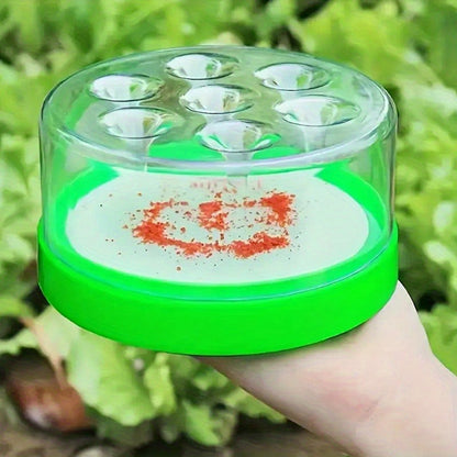Flying Insect Trap 2 Pack – Non-Toxic Reusable Bug Catcher with 7 Holes, No Electricity, Safe for Home & Garden