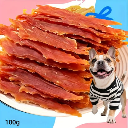 Air-Dried Dog Treats Chicken & Duck Breast Sticks – Single Ingredient Grain Free High Protein Dog Chews, Natural Jerky Snacks for Dogs