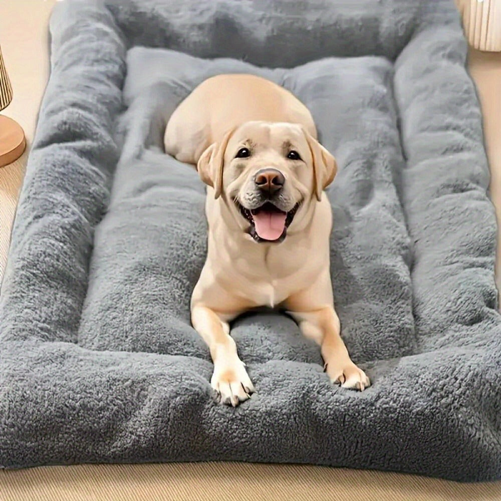 Dog Sofa Bed Extra Large Plush Ultra-Soft Pet Mat – Thick Polyester Fiber Filled Couch Bed for Small Medium Large Dogs