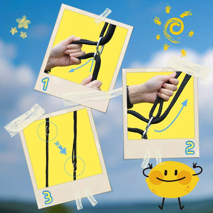 Saucer Tree Swing 43 Inch 360 Degree Rotating Flying Saucer Swing with Swivel Hanging Straps Adjustable Ropes Round Spinner Swing for Tree