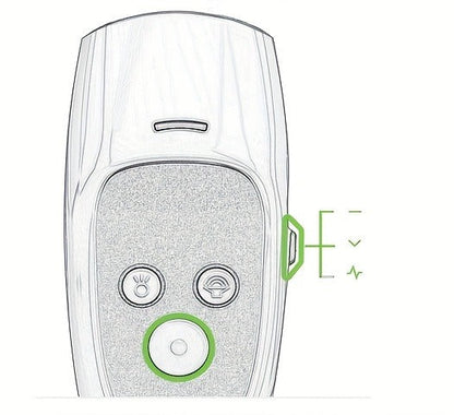 Ultrasonic Dog Bark Control Device 3-in-1 Anti Barking Trainer 3 Frequency Modes 16.4Ft Range for Garden, Patio and Yard Use