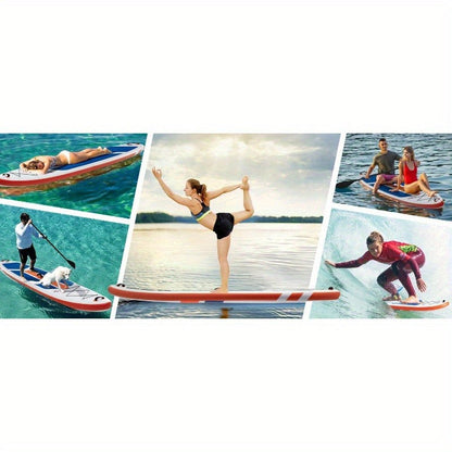 Ultralight Inflatable SUP Board Wide Stable Design Non-Slip EVA Deck Portable Quick-Dry All-Season Performance for All Skill Levels