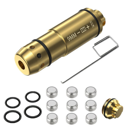 Dry Fire Laser Training Cartridge Multi-Caliber – 9mm 45ACP 223Rem 380ACP 357Sig 308Win 12GA 40Cal 6.5mm 7.62x39 | H59 Brass | Class IIIA