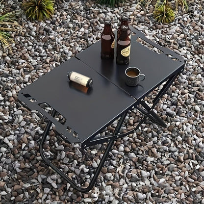 Folding Camping Table Portable Lightweight 3-Leg Outdoor Table for Picnic BBQ, for Camping, Travel and Outdoor Use