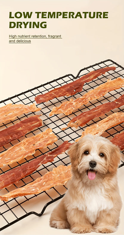 Chicken Jerky Treats for Dogs and Cats – High Protein Chicken Breast Slices, Grain-Free Dental Chews & Training Rewards for Puppies Kittens