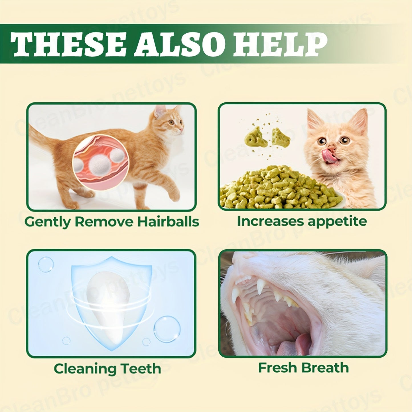 Catnip Cat Treats 150g – Catnip Cookie & Catgrass Molar Stick, Dried Fish Snack for Cats, Teeth Cleaning Dental Chew