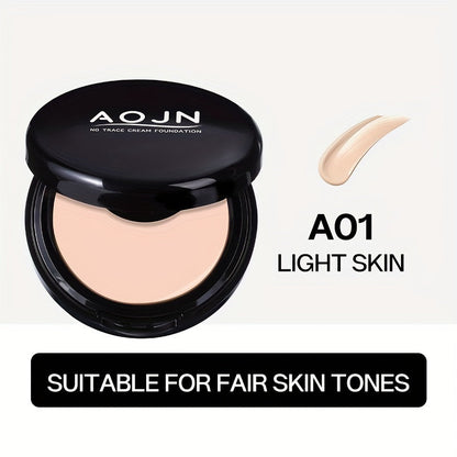24H Oil Control Foundation Powder 3 Shades, Full Coverage Waterproof Matte Pressed Powder, for Makeup, Travel and Everyday Vanity Use