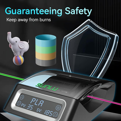 Filament Welder 1.75mm Touch Screen Up to 240°C, SUNLU 3D Filament Connector PLA ABS PETG PCL PA PC Compatible