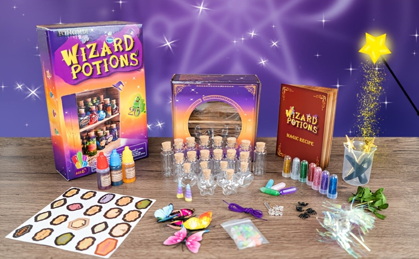 DIY Magic Potion Making Kit for Kids with the Listed Color, Size or Set Options for Everyday Use