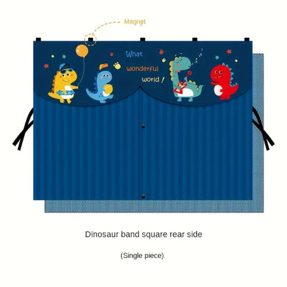 Magnetic Car Window Sunshade – Double Layer Side Window Sun Shade Curtain for UV & Heat Protection | Kids & Baby Car Shade | Blue