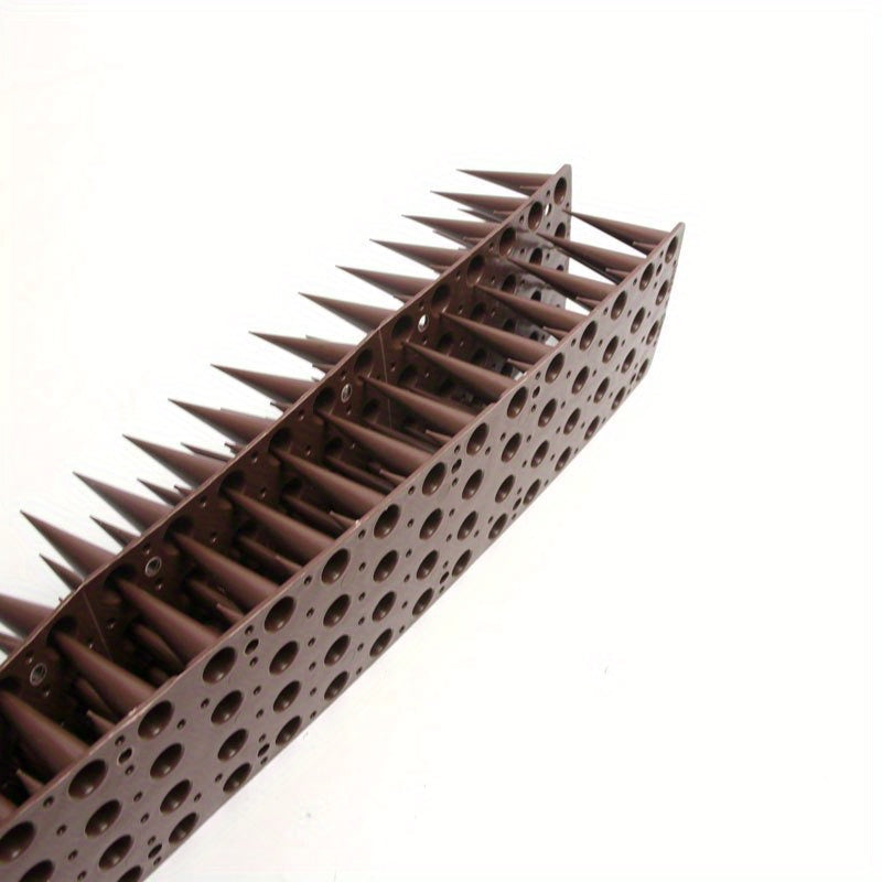 Bird Spikes, 4 Row Fence Balcony Window Sill Ledge for Garden, Yard and Pest Management, with the Listed Configuration