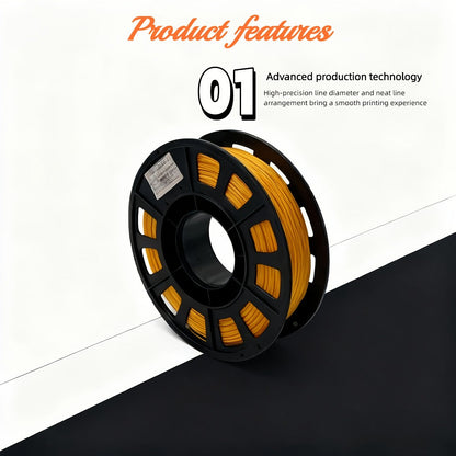 Gradient Rainbow PLA Filament 1.75mm 32 Colors, Shiny Multicolor Fast Color-Changing 250g Spool for FDM 3D Printers