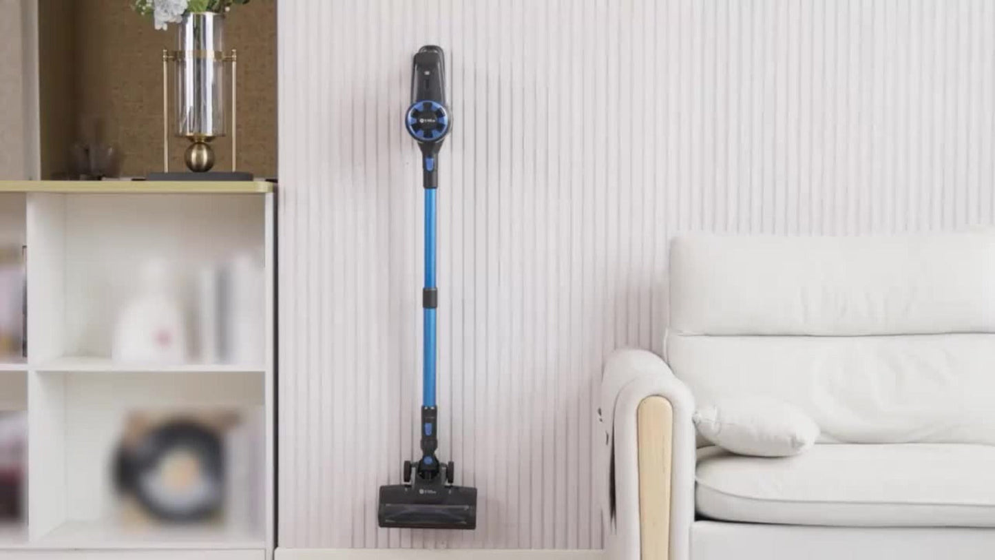 Cordless Vacuum Cleaner Stick Vacuum, MAX 70Kpa Suction, 45-Min Runtime, Anti-Tangle, 50.72oz Dust Cup