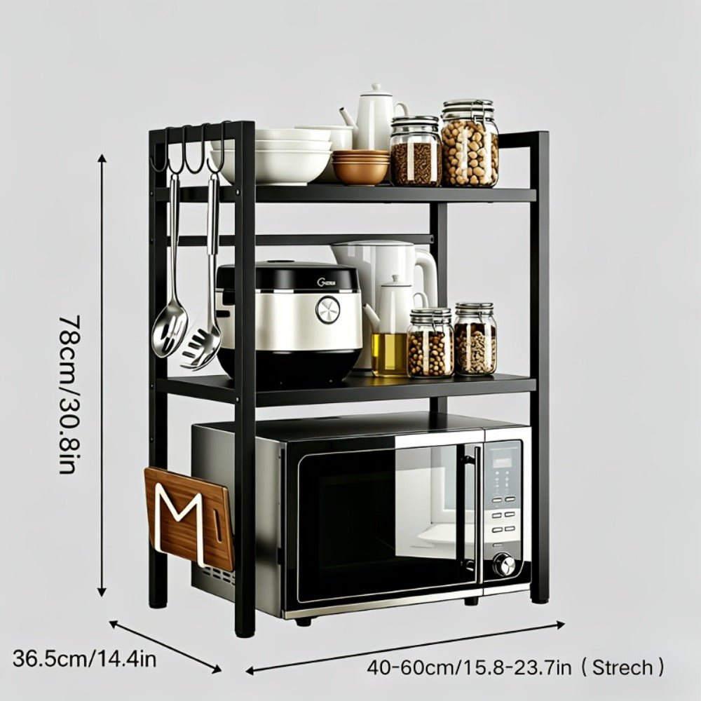 16-24 Inch Kitchen Shelf with Tool-Free Assembly for Organized Everyday Storage detail image - detail view 4
