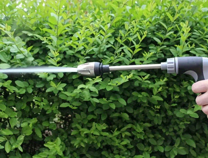 High Pressure Car Wash Gun with Long Extension Rod – Adjustable Spray Nozzle, Leak-Proof Connector, Fits Garden Hose