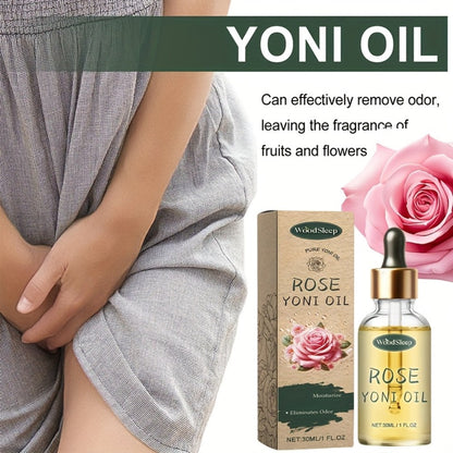 Feminine Care Oil with Rosehip Oil 30ml, Gentle Intimate Care Oil Mild Non-Irritating Formula