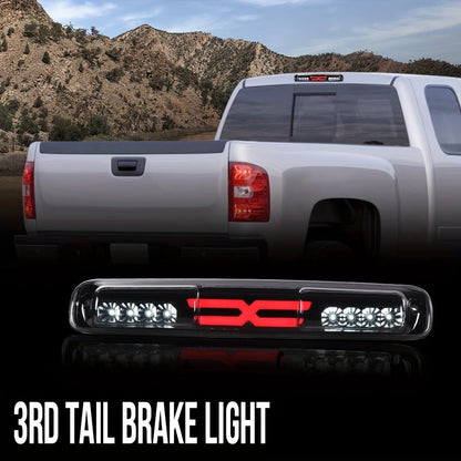 LED Third Brake Light Cargo Lamp for Chevy Silverado GMC Sierra 1500 2500 3500 1999–2007 – DOT Approved 12V-24V Polycarbonate Lens