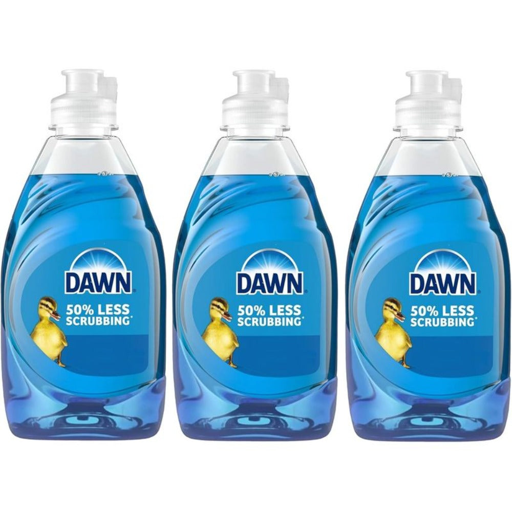 Dawn Ultra Dish Soap Original Scent 7.5 oz – Pack of 3, Grease-Cutting Dishwashing Liquid with 3x Cleaning Power