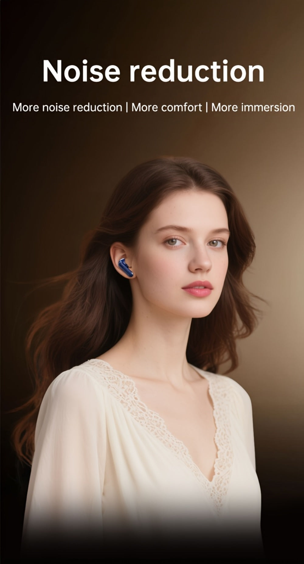 ANC Wireless Earbuds Acer Official TWS In-Ear Active Noise Cancellation Spatial Audio for Bedside Audio, Alarms and Room Entertainment