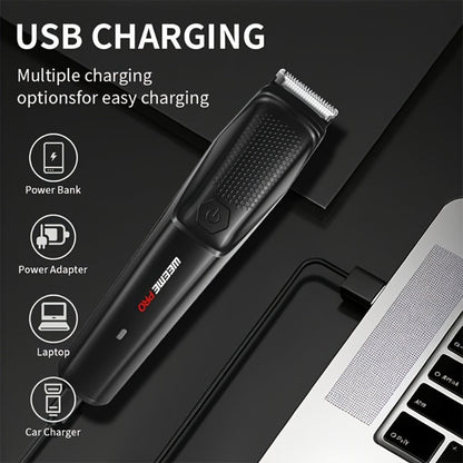 Beard Trimmer for Men Cordless Hair Clipper Electric Shaver Facial Mustache Body Hair for Everyday Face, Beard and Body Grooming