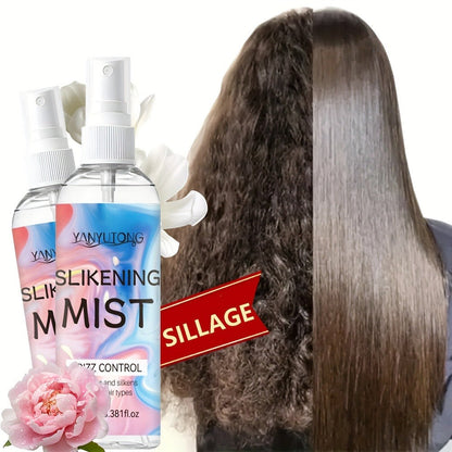 Perfumed Hair Mist Smoothing Spray 100ml – Heat Protection, Anti-Frizz, Moisturizing & Detangling Leave-In Formula | Long-Lasting Fragrance