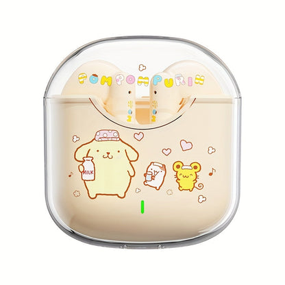 Kuromi My Melody Pompompurin Wireless Earbuds Authorized for an Everyday Personal Care Routine
