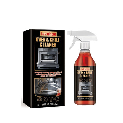 Oven Cleaner Foam Spray 3-Pack Stove & Grill Degreaser Removes Stubborn Baked-On Grease for Home Cooking, Dining and Outdoor Meals