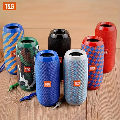 Portable Bluetooth Speaker TG117 with 10W Output, IPX4, 1200mAh Battery, 33ft Range and Mic