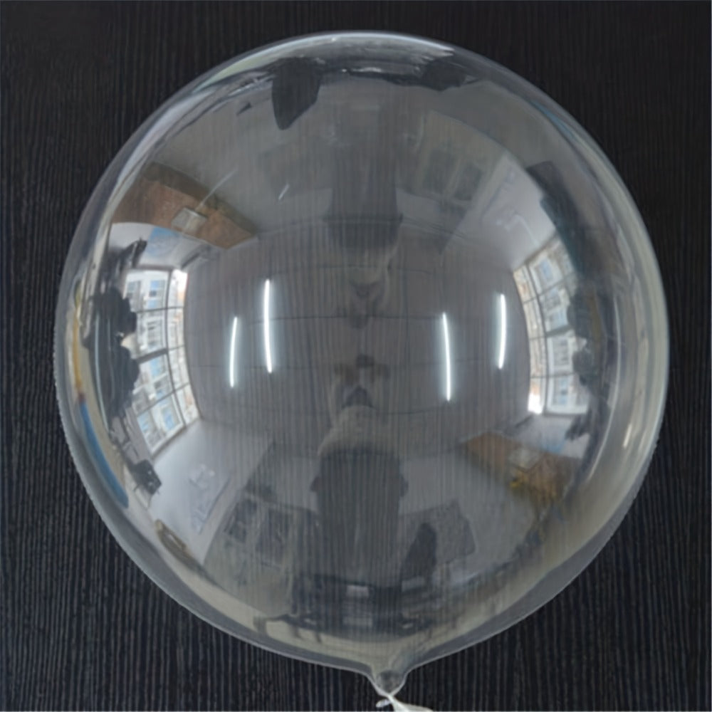 Clear Helium Balloons 10-Pack for Entryways, Bedrooms and Living Spaces, with the Listed Configuration