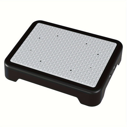 Adjustable One-Step Platform Stool, 17.3 x 13 x 4.1 Inches with Textured Top and Four Color Options