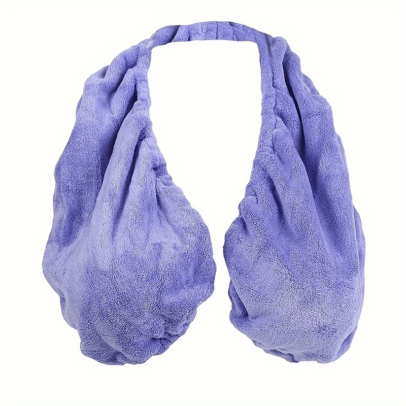 Towel Bra Wrap Double-Sided Coral Fleece 450GSM Strapless Hanging Neck Chest Wrap for Beach for Entryways, Bedrooms and Living Spaces
