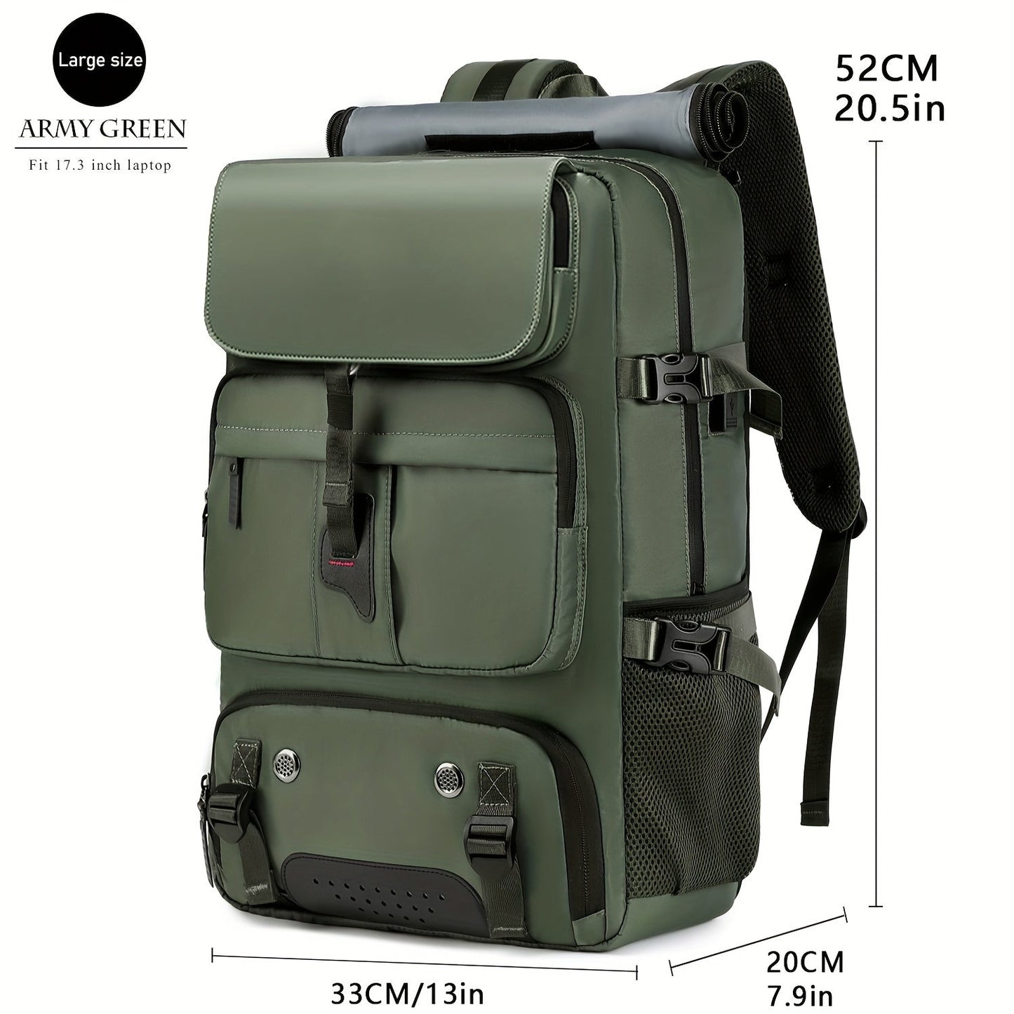 Laptop Backpack with Shoe Compartment, USB Port and Large Travel Storage in Eight Colors for Daily Use