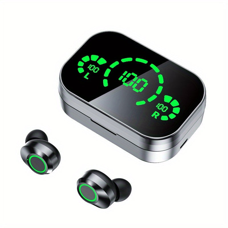 Wireless Earbuds Bluetooth 5.4 Sport In-Ear Stereo with Charging Case for Daily Listening and Travel
