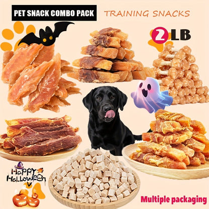 Freeze-Dried Dog Treats Assorted Pack – High Protein Chicken Duck & Egg Yolk Chews, Grain-Free Natural Training Rewards