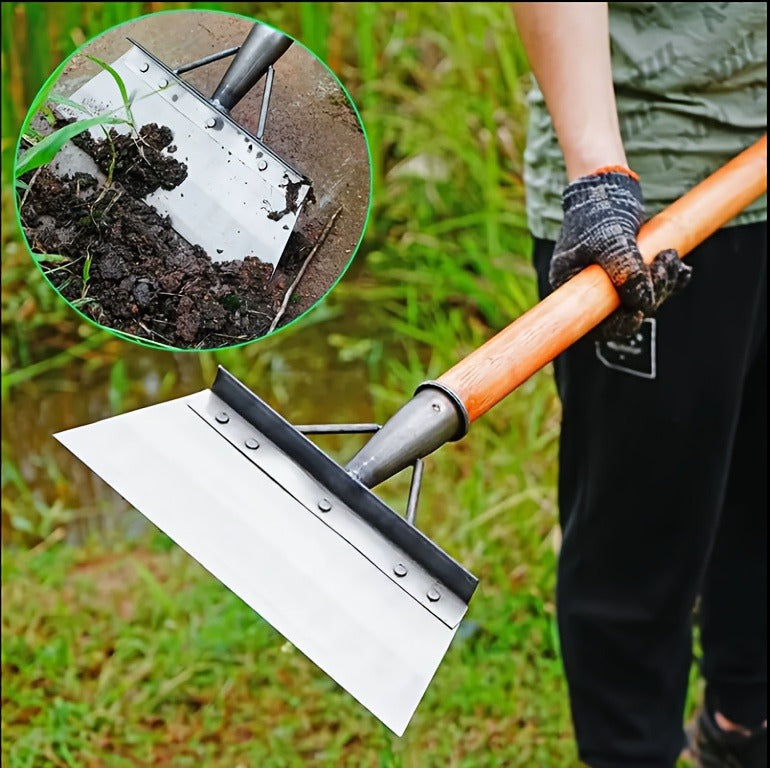 Multifunctional Camping Shovel 8.27" & 10.24" – Portable Handleless Metal Garden Spade for Yard Weeding, Soil Digging, Outdoor Camping